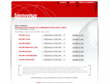 Tablet Screenshot of com-une-envie.web.iscom.org